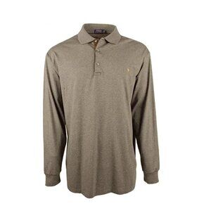 RALPH LAUREN Classic Fit Soft Touch Long-Sleeve Polo Size large